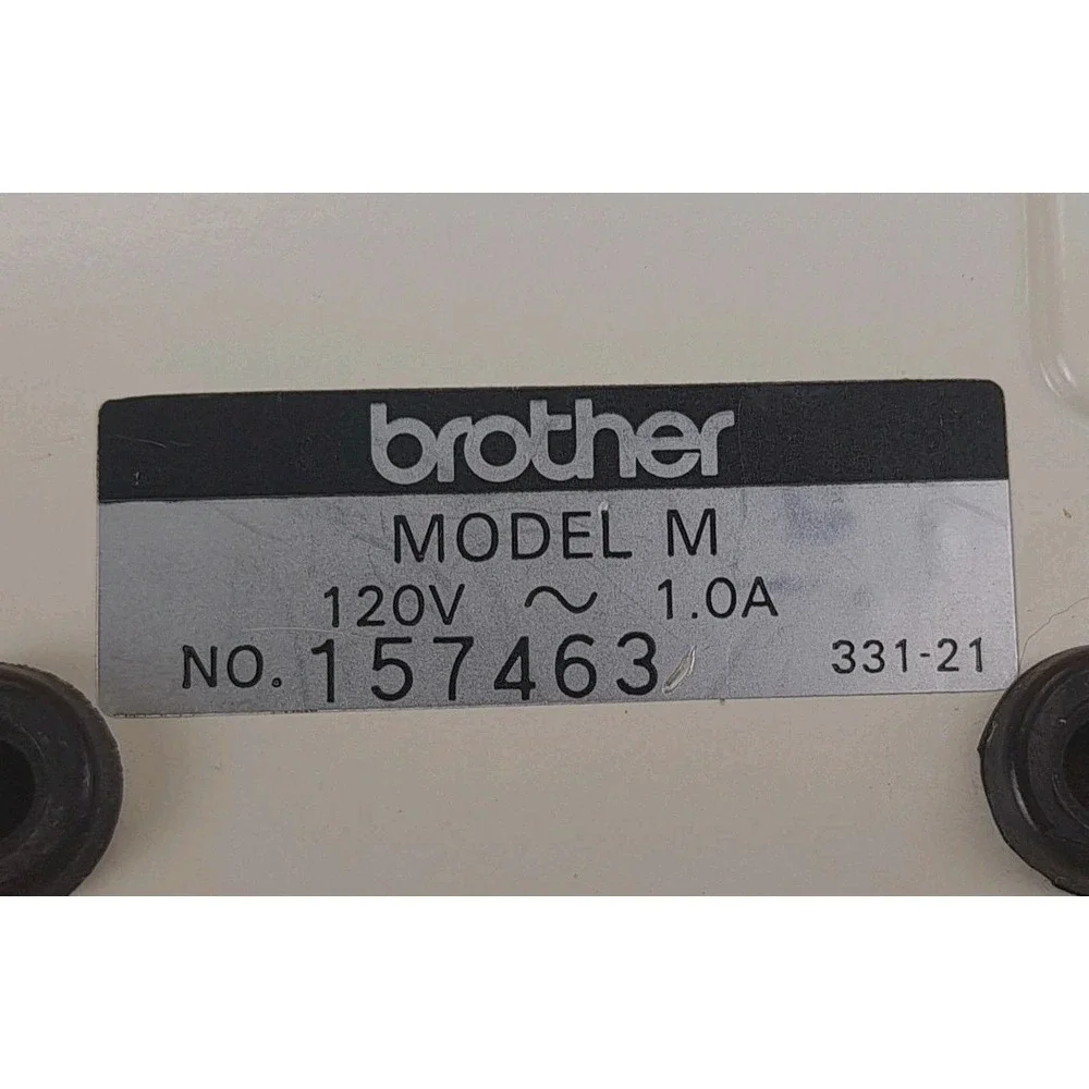 Brother Sewing Machine Controller Foot Pedal 1.0A Model M 3-Prong 331-21 #157463